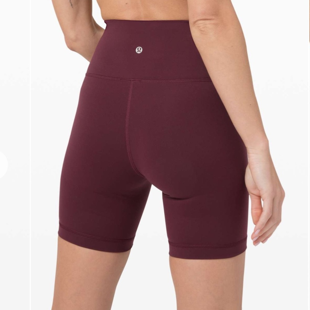 Lululemon Wunder Train 6” Shorts - Cassis - Size 8